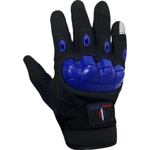 Single Sword Tam Parmak Dokunmatik Özellikli Destekli Taktik Motorcu Eldiveni