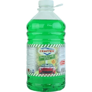 Yazlık Cam Suyu 3 Litre (Yeşil Elma Kokulu)