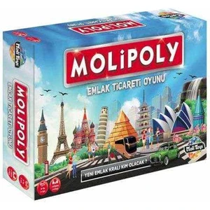 Moli Toys Molicity Emlak Ticareti Oyunu Molipoly Oyunu Dünya Ticareti Oyunu Moli City