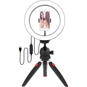 Masa Üstü Işık Ring Light 10 Inç LED Mini Masa Tripodlu Video Stüdyo Makyaj Işığı