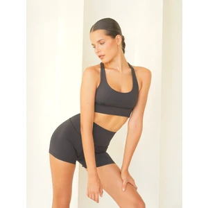 Samadhi Kaplı Spor Siyah Crop