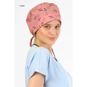 Owlet Medikal Stetoskop Desenli Koyu Pudra Cerrahi Bone