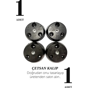 Çetsan Kalıp 10° Açılı Zigon ve Orta Sehpa Ayak Bağlantı Aparatı 1 Adet | Patentli ve Üstün Kalite Tasarım