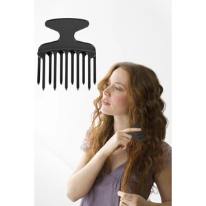 Double Carbon Afro Stil Perma Tarağı 715849