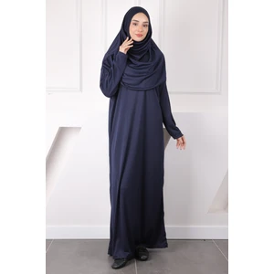İmaj Butik Lacivert Tek Parça Namaz Elbisesi