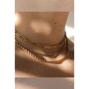 Kadın 3lü Kombin Zincir Kolye