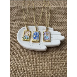 3'lü Set Gold Kolye