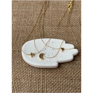 Kadın Minimal 3 Lü Set Kolye