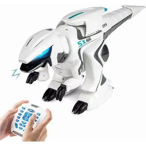 Oyuncak Uzaktan Kumandalı 13 Fonksiyonlu Dokunma Sensörlü Etkileşimli Işıklı Müzikli Robot Dinozor