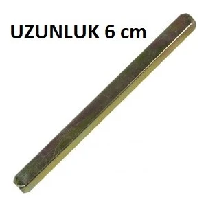 Sarun Yapı Market Kapı Kolu Demiri Kare / Kapı Kolu Mili Kare 6 cm