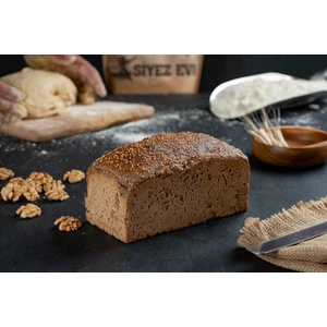 Siyez Evi Ekşi Mayalı Siyez Ekmeği Cevizli 1 kg