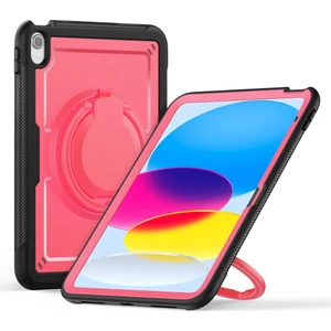 Apple iPad 11.Nesil A16 11inç/10.Nesil 10.9inç Kılıf Handle Ring Yüzüklü Amour Tank Case Fuji