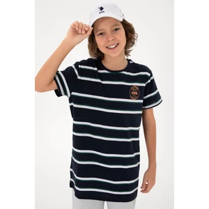 U.S. Polo Assn. Erkek Çocuk Lacivert Tişört Basic 50295559-VR033