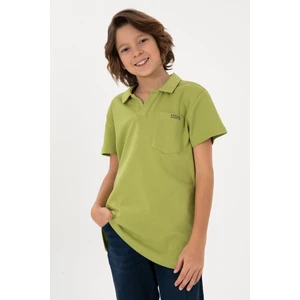 U.S. Polo Assn. Erkek Çocuk Fıstık Tişört 50295438-VR087
