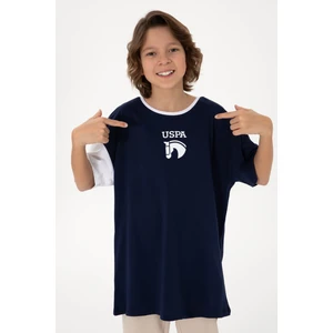 U.S. Polo Assn. Erkek Çocuk Lacivert Tişört 50284817-VR033