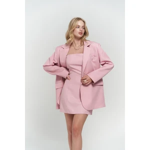 Clara Pembe Blazer