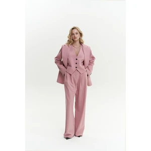 Kaylee Kadın Oversize Kruvaze Blazer Ceket – Cepli, Astarlı, Rahat Kesim, %75 Polyester %19 Viskon %6 Elastan