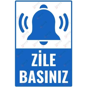 Zile Basınız Uyarı ve Yönlendirme Levhası