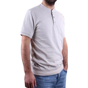 DMG23-211240 Gri Günlük Hakim Yaka Erkek Tişört