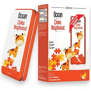 Ocean Çinko Bisglisinat Takviye Edici Gıda 150 ml Kalem Kutusu Hediyeli