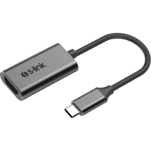 S-link Swapp SW-U512 Gri Metal Type-C to 4K HDMI Çevirici Adaptör