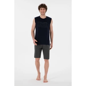 U.s. Polo Assn. Erkek Lacivert Pijama Takım 50309807-VR033