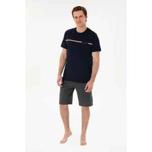U.s. Polo Assn. Erkek Lacivert Pijama Takım 50309174-VR033