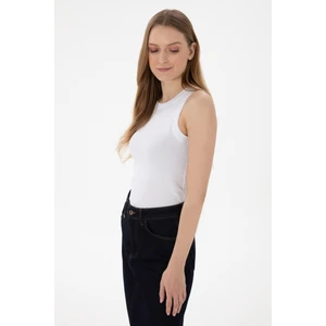 U.s. Polo Assn. Kadın Beyaz Tişört Basic 50300904-VR013