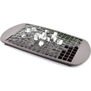 160'LI Mini Küp Şekilli Silikon Buz Kalıbı Buzluk Renkli Silikon Buzluk ( 1 x 1 cm )