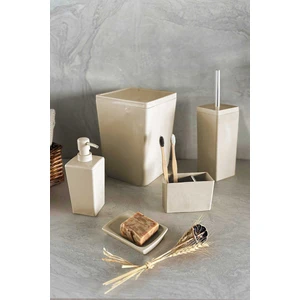 Biga Banyo Seti 5 Parça- Bej