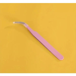 The Gookie Çelik Etiket Cımbızı, İpek Kirpik Cımbızı Profesyonel Paslanmaz Çelik