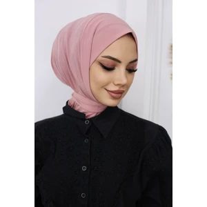 Afra Scarf Çıtçıtlı Hazır Pratik Hijab Günlük ve Havuz Bone