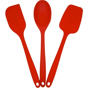 CKM Silikon 3lü Büyük Boy Silikon Spatula Kaşık