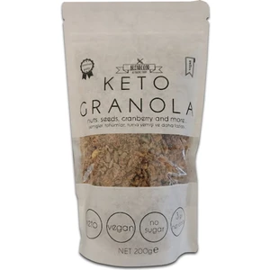 Ketojenik Tahılsız Granola (200 Gr)