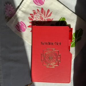 Kendime Not Defteri Ajanda Turuncu Kalem ve Keseli