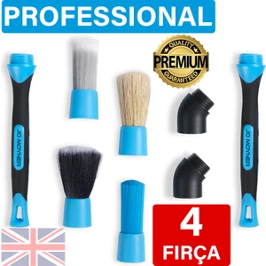 4'lü Detay Temizlik Fırçası Premium Kalite Profesyonel