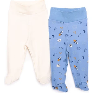 Hellobaby Yenidoğan Geniş Bel Zürafa Desenli 2li Patikli Alt Erkek Bebek