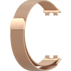 Huawei Band 10 Milanese Loop Kordon Rose Gold
