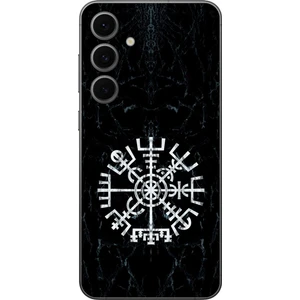 Dali Design Samsung Galaxy S24 Fe Uyumlu Şeffaf Kılıf Nordic Viking 1 Tasarımlı