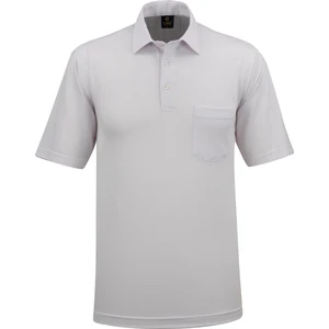 Çizgi Triko Erkek Gömlek Yaka Cepli Klasik Kalıp Tişört - 5111