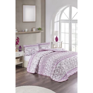 Marla Home Çift Kişilik Pike Yatak Örtüsü TAKIMI|220 x 230  cm |2 Adet Yastık Kılıflı|çok Amaçlı Battaniye |pamuklu