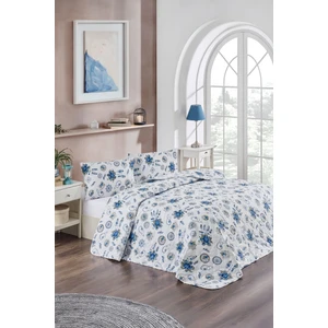 Marla Home Çift Kişilik Pike Yatak Örtüsü TAKIMI|220 x 230  cm |2 Adet Yastık Kılıflı|çok Amaçlı Battaniye |pamuklu