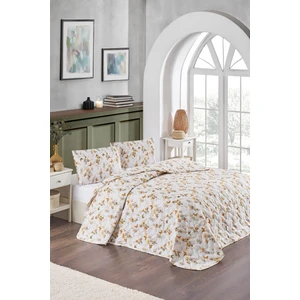 Marla Home Çift Kişilik Pike Yatak Örtüsü TAKIMI|220 x 230  cm |2 Adet Yastık Kılıflı|çok Amaçlı Battaniye |pamuklu
