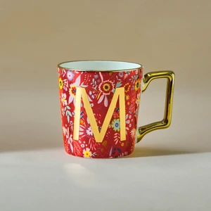 Flower M Harfli Kupa 350 ml