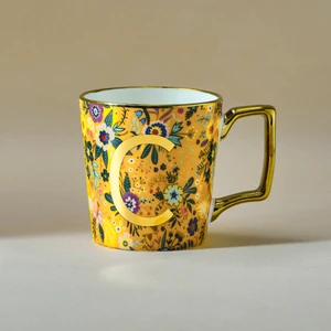 Flower C Harfli Kupa 350 ml