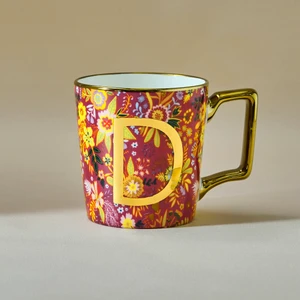 Flower D Harfli Kupa 350 ml