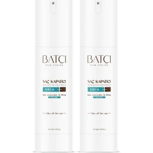 Batçı Hair Atelier Saç Kapatıcı Sıvı Krem 50 ml 2 Adet 1 Adet Tarak Hediyeli