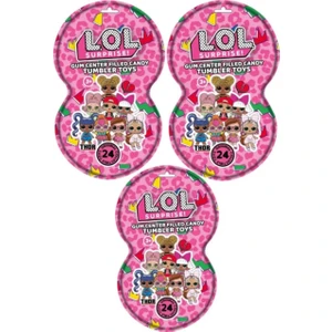 L.o.l Surprıse Hacıyatmaz Bebek Figür Çeşitleri ve Şekerleme 3 Adet