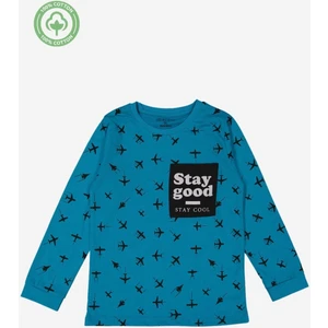 Erkek Çocuk %100 Pamuk Uzun Kollu Tişört - Çocuk Giyim