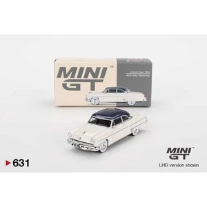 Mini Gt 1/64 Lincoln Capri 1954 Arctic White / Atlantic Blue MGT00631